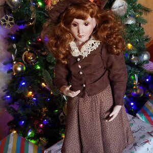 Vintage Kay McKee 22" Porcelain Doll Limited Edition